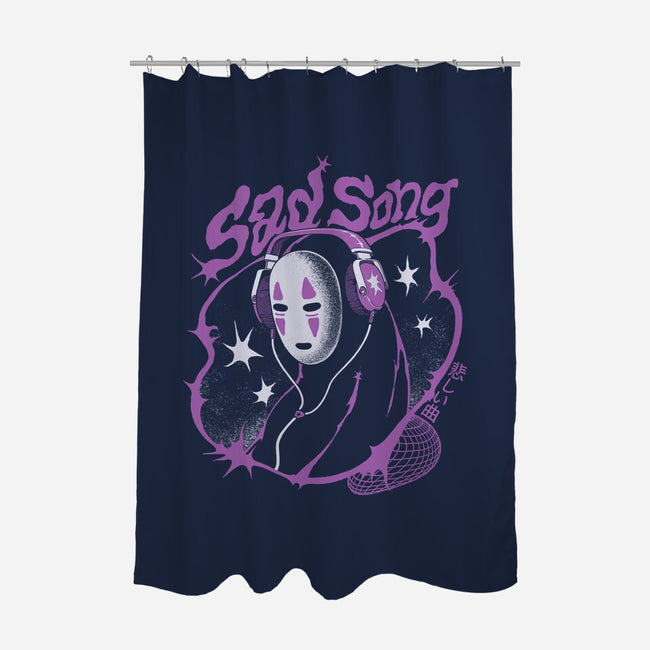 Sad Song Mp3-None-Polyester-Shower Curtain-ilustrata