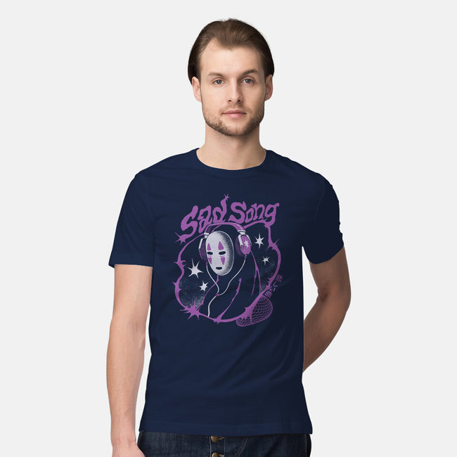 Sad Song Mp3-Mens-Premium-Tee-ilustrata