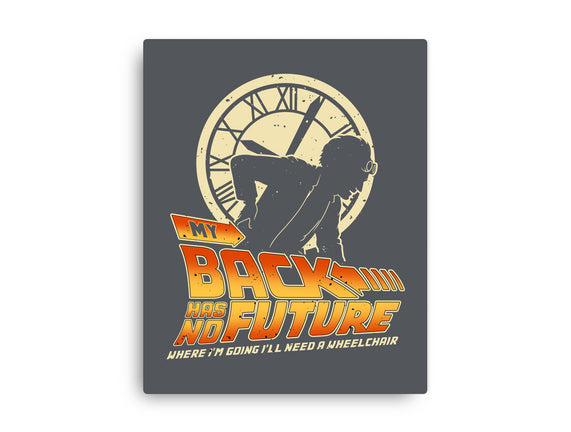 My Back Has No Future