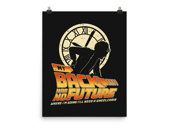 My Back Has No Future