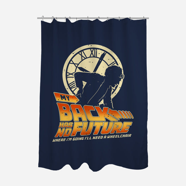 My Back Has No Future-None-Polyester-Shower Curtain-retrodivision