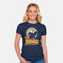 My Back Has No Future-Womens-Fitted-Tee-retrodivision