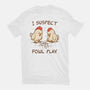 I Suspect Fowl Play-Youth-Basic-Tee-kg07