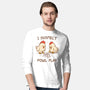 I Suspect Fowl Play-Mens-Long Sleeved-Tee-kg07