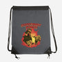 Goddamnit Donut-None-Drawstring-Bag-rmatix