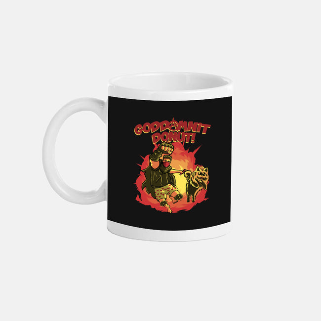 Goddamnit Donut-None-Mug-Drinkware-rmatix