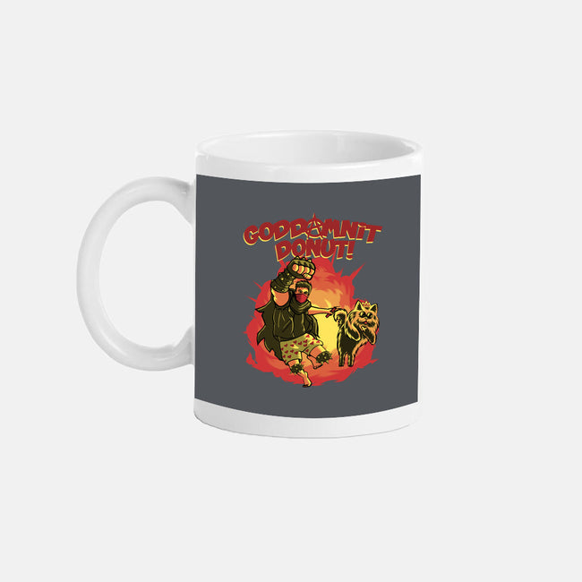 Goddamnit Donut-None-Mug-Drinkware-rmatix