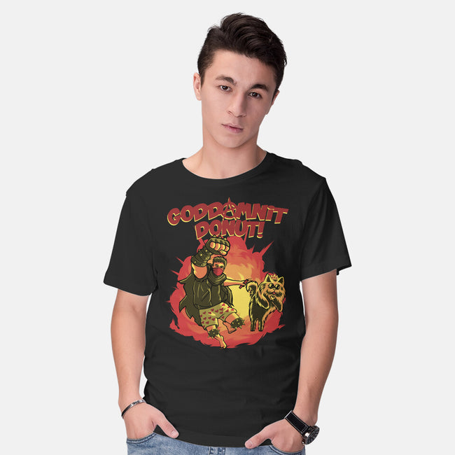 Goddamnit Donut-Mens-Basic-Tee-rmatix