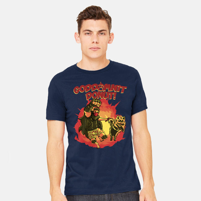 Goddamnit Donut-Mens-Heavyweight-Tee-rmatix