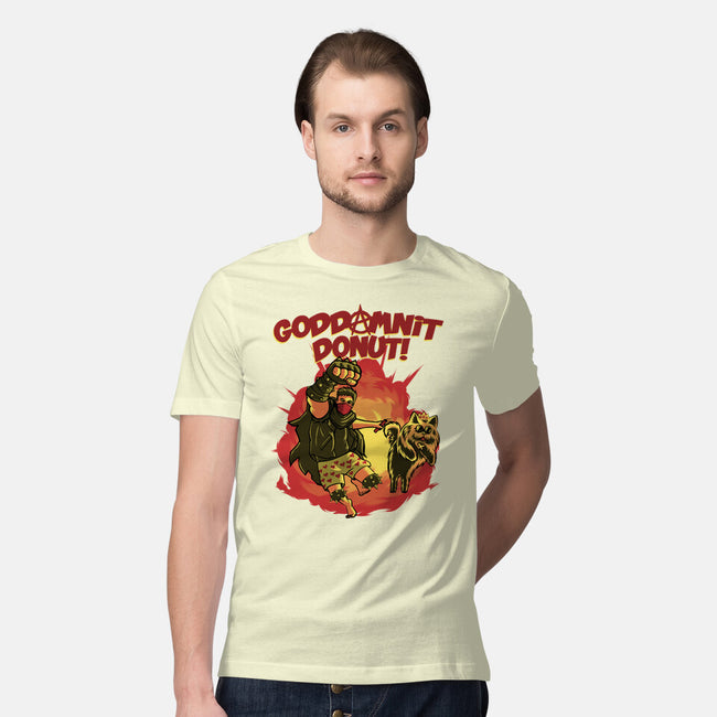 Goddamnit Donut-Mens-Premium-Tee-rmatix