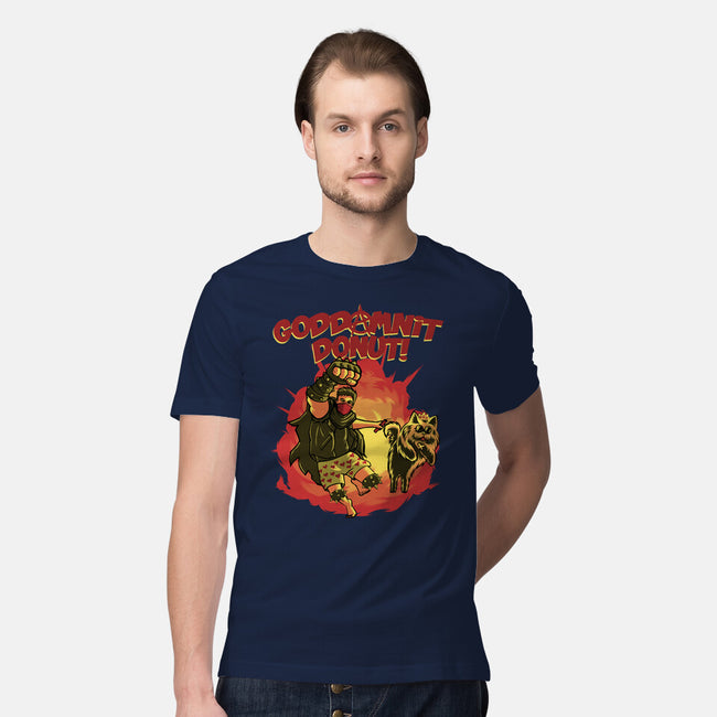 Goddamnit Donut-Mens-Premium-Tee-rmatix