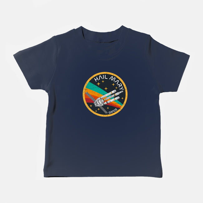 Hail Mary Patch-Baby-Basic-Tee-DrMonekers