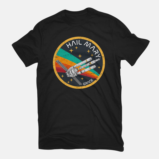 Hail Mary Patch-Mens-Basic-Tee-DrMonekers