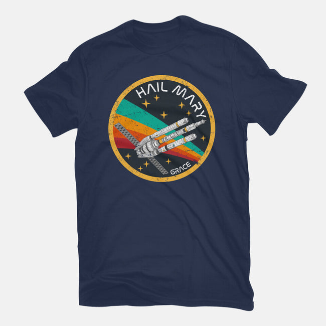 Hail Mary Patch-Unisex-Basic-Tee-DrMonekers