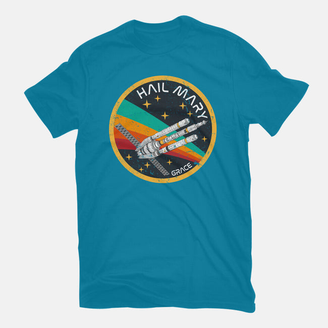Hail Mary Patch-Mens-Basic-Tee-DrMonekers