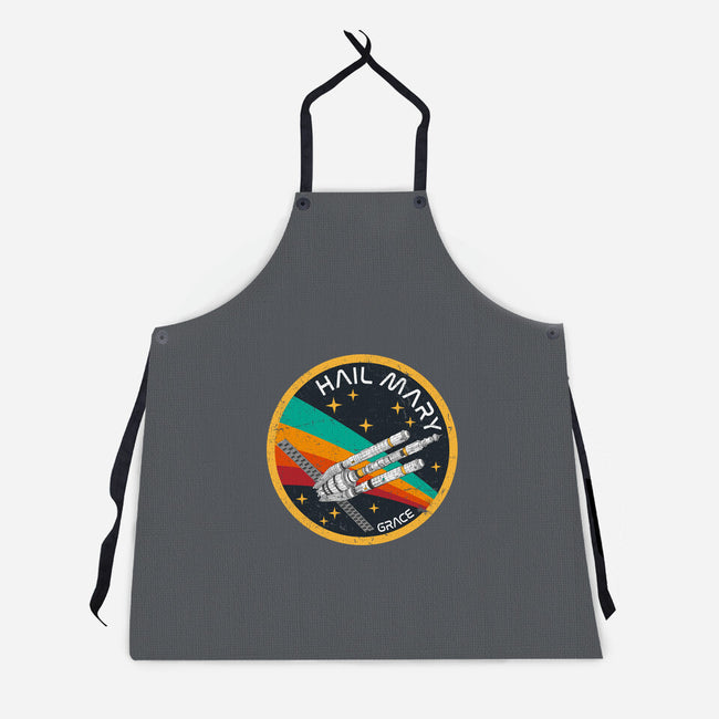 Hail Mary Patch-Unisex-Kitchen-Apron-DrMonekers
