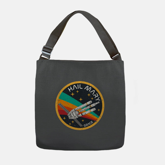 Hail Mary Patch-None-Adjustable Tote-Bag-DrMonekers