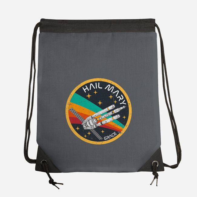 Hail Mary Patch-None-Drawstring-Bag-DrMonekers
