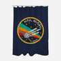 Hail Mary Patch-None-Polyester-Shower Curtain-DrMonekers