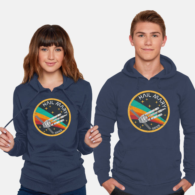 Hail Mary Patch-Unisex-Pullover-Sweatshirt-DrMonekers