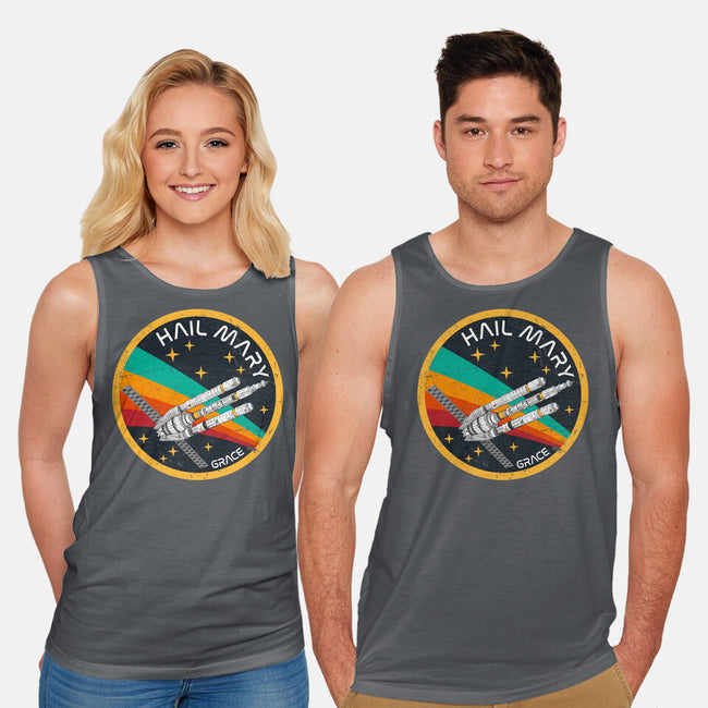 Hail Mary Patch-Unisex-Basic-Tank-DrMonekers