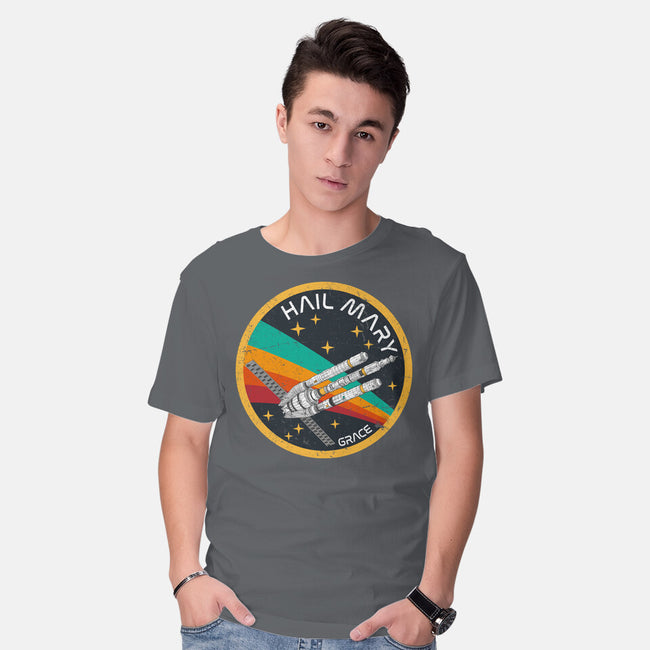 Hail Mary Patch-Mens-Basic-Tee-DrMonekers
