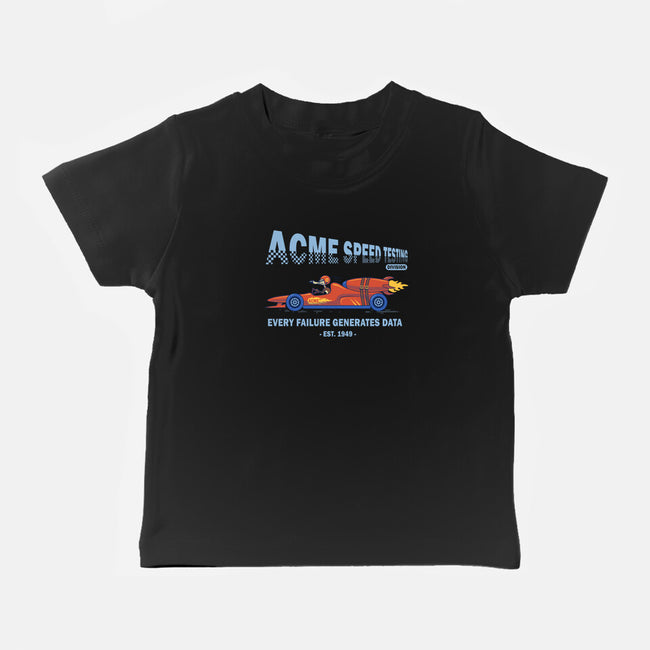 Acme Speed Testing-Baby-Basic-Tee-erion_designs