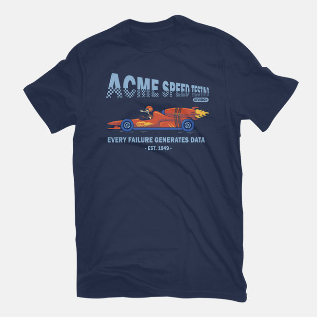 Acme Speed Testing-Unisex-Basic-Tee-erion_designs