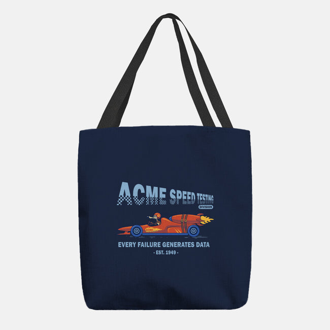 Acme Speed Testing-None-Basic Tote-Bag-erion_designs
