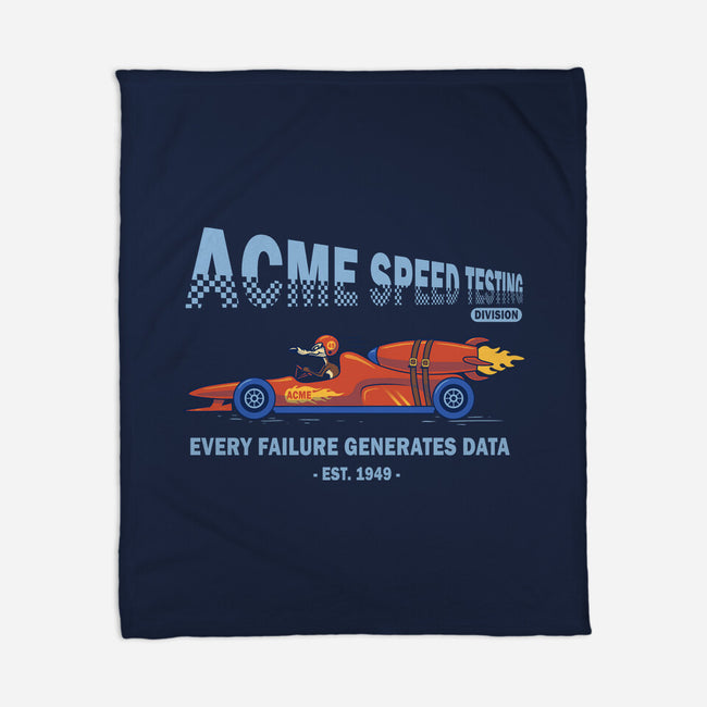 Acme Speed Testing-None-Fleece-Blanket-erion_designs