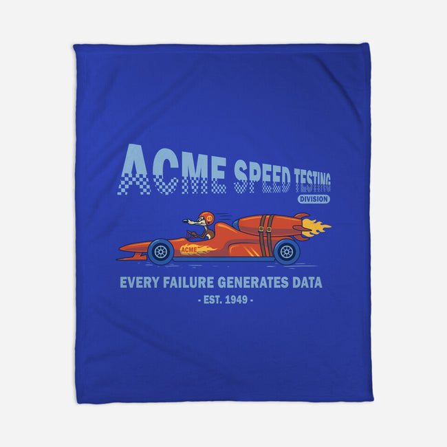 Acme Speed Testing-None-Fleece-Blanket-erion_designs