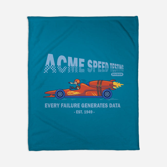 Acme Speed Testing-None-Fleece-Blanket-erion_designs