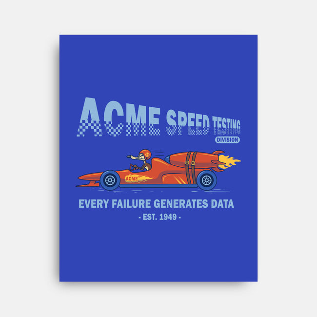 Acme Speed Testing-None-Stretched-Canvas-erion_designs