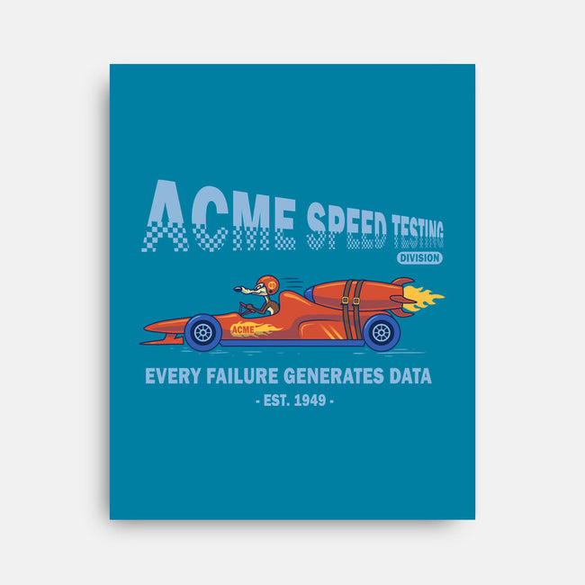 Acme Speed Testing-None-Stretched-Canvas-erion_designs
