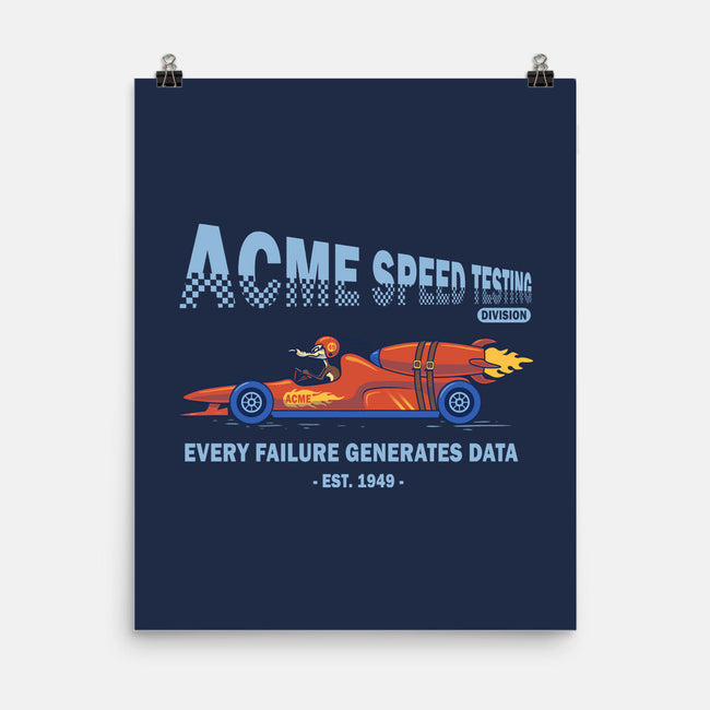 Acme Speed Testing-None-Matte-Poster-erion_designs