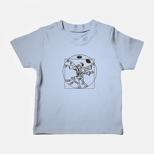 Vitruvian Dude-Baby-Basic-Tee-kg07