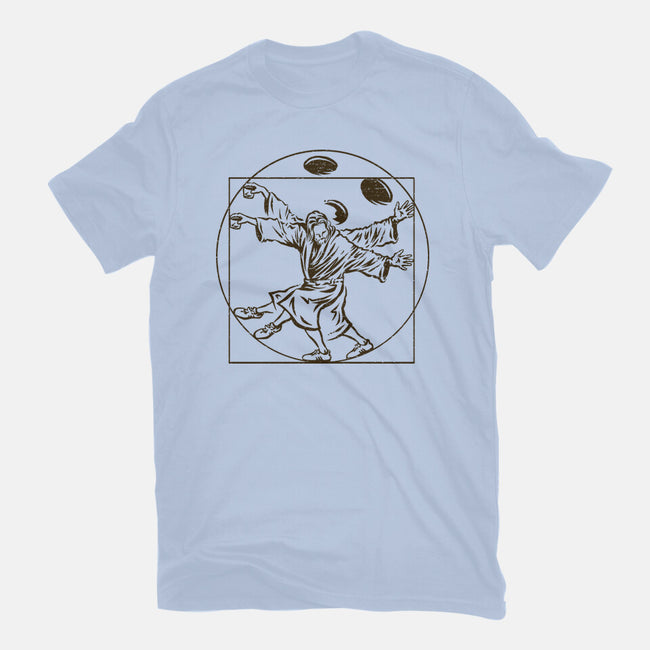 Vitruvian Dude-Mens-Basic-Tee-kg07