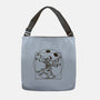 Vitruvian Dude-None-Adjustable Tote-Bag-kg07