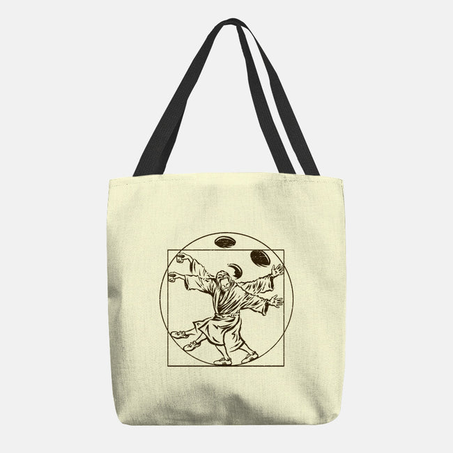 Vitruvian Dude-None-Basic Tote-Bag-kg07