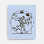 Vitruvian Dude-None-Stretched-Canvas-kg07