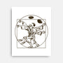 Vitruvian Dude-None-Stretched-Canvas-kg07