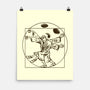 Vitruvian Dude-None-Matte-Poster-kg07