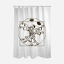 Vitruvian Dude-None-Polyester-Shower Curtain-kg07