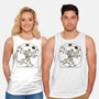 Vitruvian Dude-Unisex-Basic-Tank-kg07
