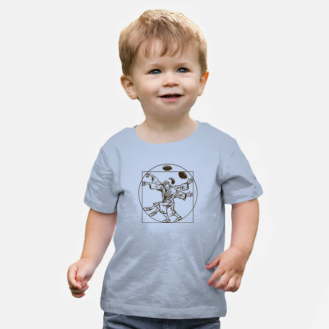 Vitruvian Dude-Baby-Basic-Tee-kg07