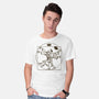 Vitruvian Dude-Mens-Basic-Tee-kg07