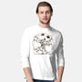 Vitruvian Dude-Mens-Long Sleeved-Tee-kg07