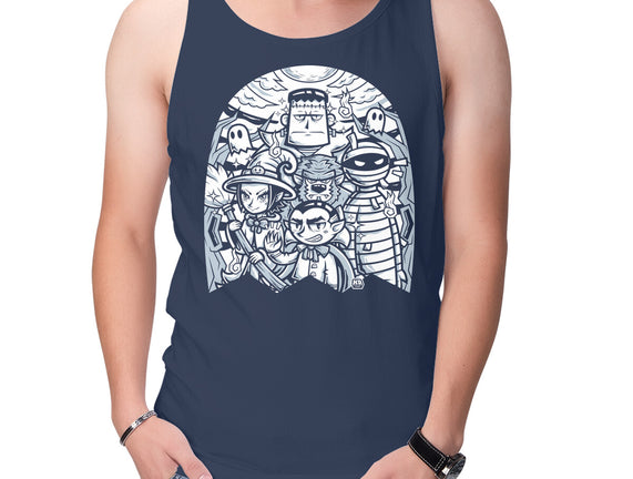 Classic Monsters Doodle