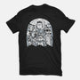 Classic Monsters Doodle-Youth-Basic-Tee-krisren28