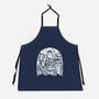 Classic Monsters Doodle-Unisex-Kitchen-Apron-krisren28